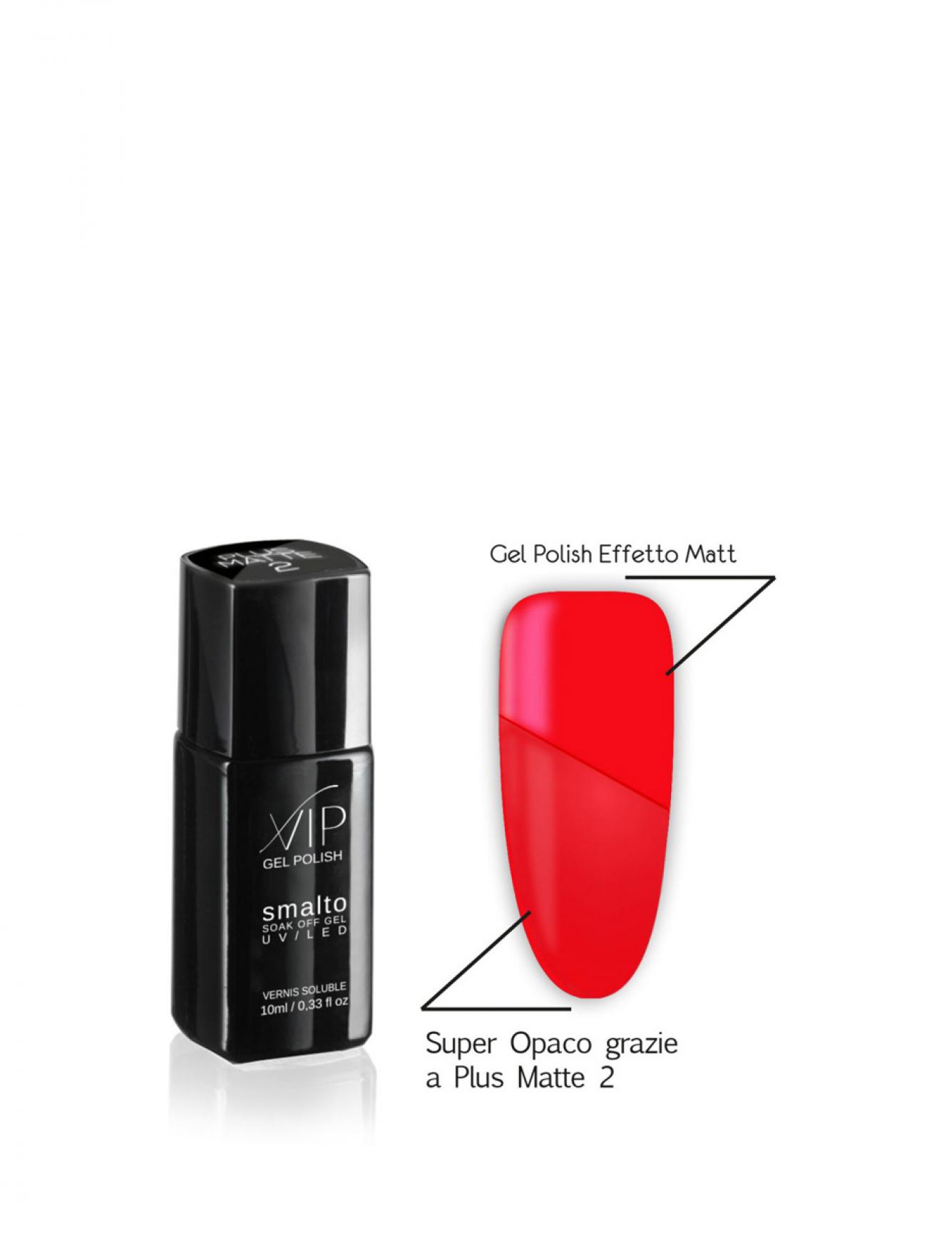 PLUS MATTE 2 GEL POLISH SEMIPERMANENTE