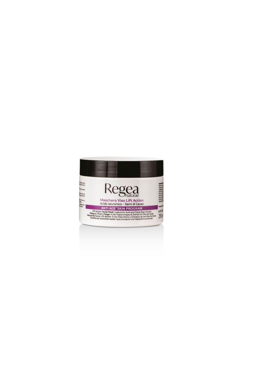 Maschera viso lift action acido ialuronico e semi di cacao