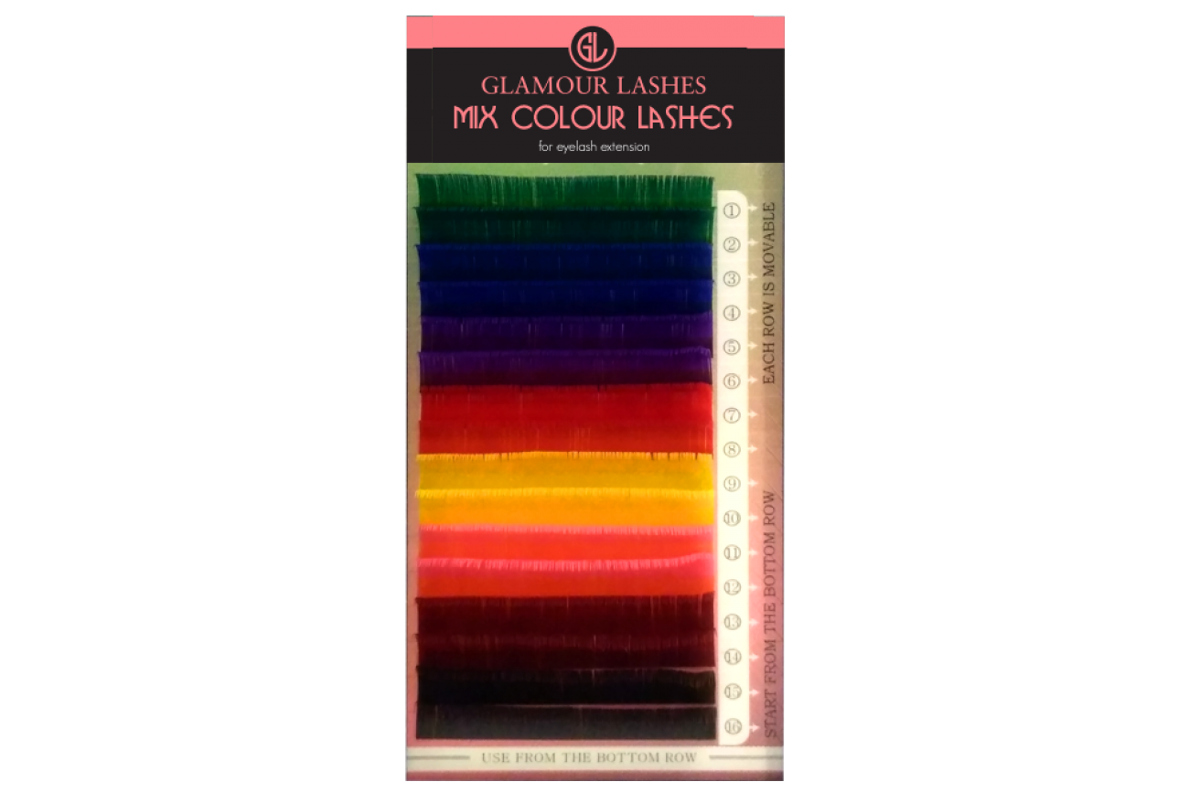 MIX COLOUR LASHES