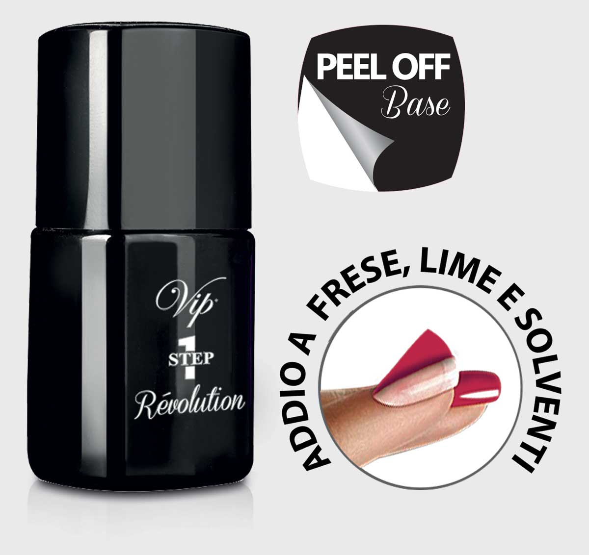 1 STEP REVOLUTION PEEL OFF BASE SEMIPERMANENTE
